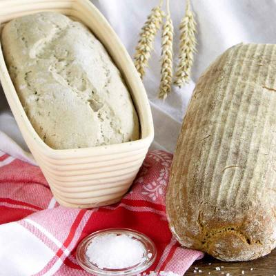 Banetton cesta de levado rattan pan ovalada