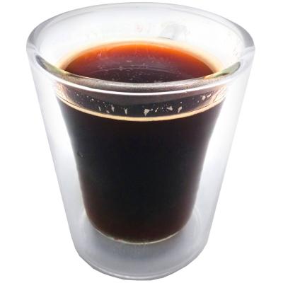 Set 2 vaso caf cortado trmico doble pared 100 ml