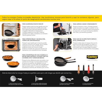 Sartn antiadherente Castey Yellow