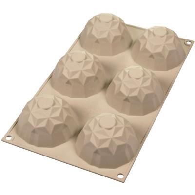 Molde silicona multicavidad mini Gemma diamante