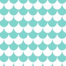 Mantel resinado 140x200 Studio Olas grande azul