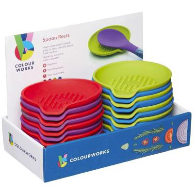 Reposa cucharas silicona Colours