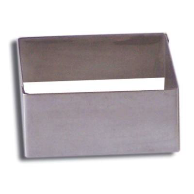 Aro cuadrado inox 24x5h cm