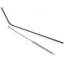Set de 4 pajitas metal Cctel