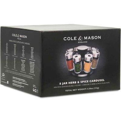 Carrusel especias Cole Mason con 8 especieros