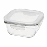 Tupper vidre borosilicat Lock&Lock quadrat