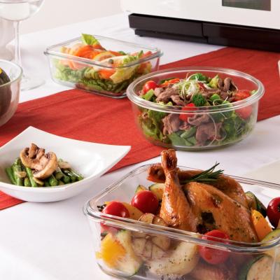 Tupper cristal borosilicato Lock&Lock redondo