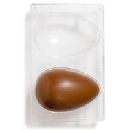 Molde policarbonato para chocolate Huevo x2 15x10