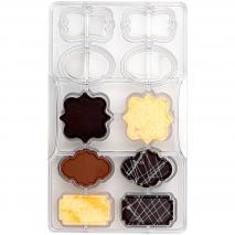 Molde policarbonato para bombones Placas x10