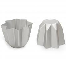 Molde aluminio anodizado Pandoro 500 g