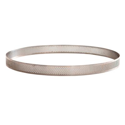 Anillo tarta perforado alto 3,5 cm