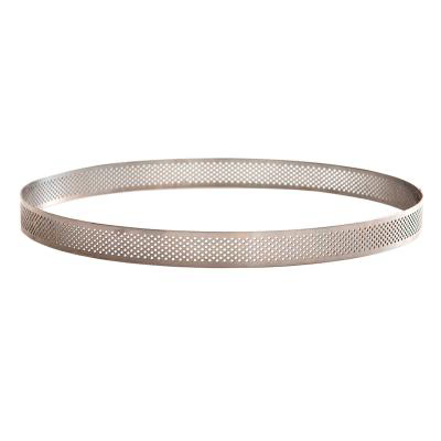 Anillo tarta perforado alto 3,5 cm
