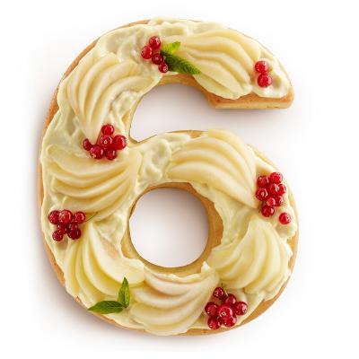 Molde n�mero 9 silicona 31 cm