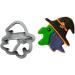 Cortador galletas pl�stico Bruja Befana 8 cm