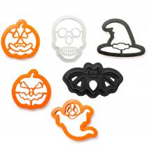 Cortador galletas plstico Halloween