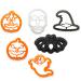 Cortador galletas pl�stico Halloween