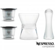 Kit c�psula acero para Nespresso