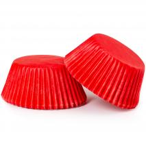 Papel cupcakes x75 Rojo