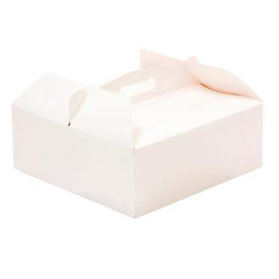 Caja para pasteles con asa