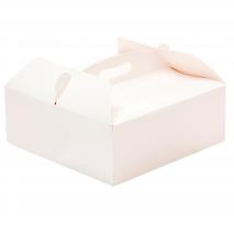 Caja para pasteles con asa