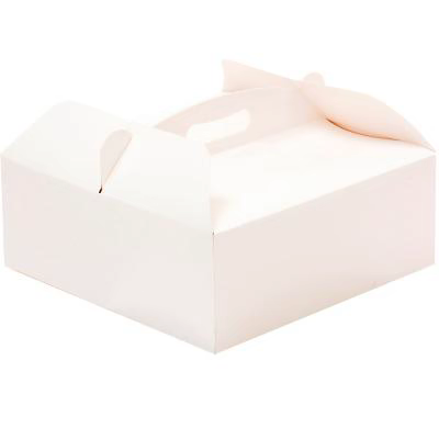 Caja para pasteles con asa