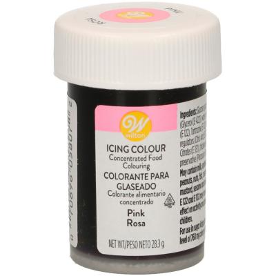 Colorante en pasta Wilton 28 g rosa