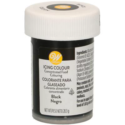 Colorante en pasta Wilton 28 g negro