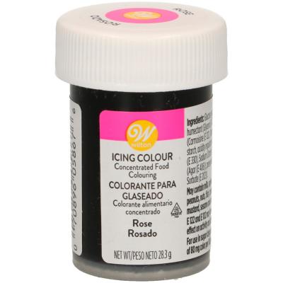 Colorante en pasta Wilton 28 g rosa fuerte