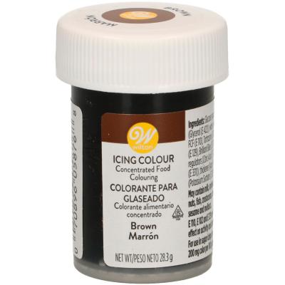 Colorante en pasta Wilton 28 g marr�n