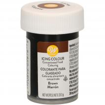 Colorante en pasta Wilton 28 g marr�n