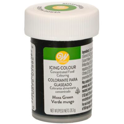 Colorante en pasta Wilton 28 g verde musgo
