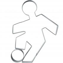 Cortador galletas fubtolista 9 cm