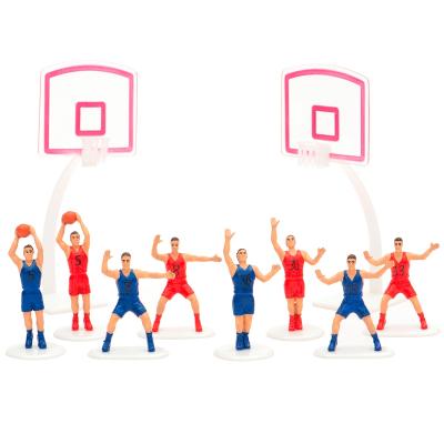 Juego 10 piezas decoraci�n baloncesto