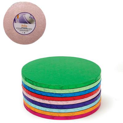 Base para pasteles redonda rosa