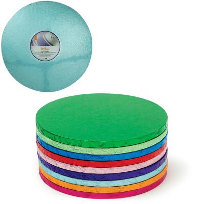 Base para pasteles redonda azul