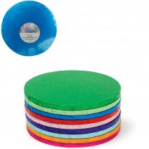 Base para pasteles redonda azul rey