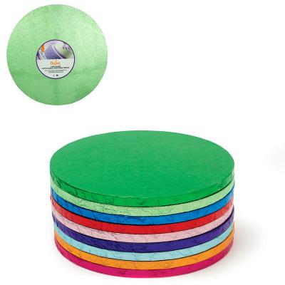 Base para pasteles redonda verde claro
