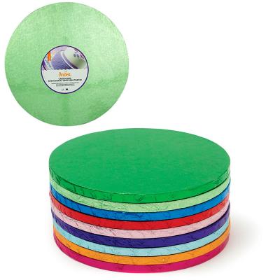 Base para pasteles redonda verde claro