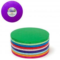 Base para pasteles redonda violeta