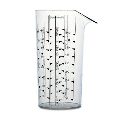 Vaso Medidor acrílico transparente