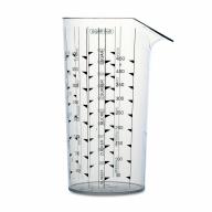 Vaso Medidor acr�lico transparente