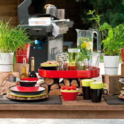 Jarra con tapa Flow 1,5 L transparente