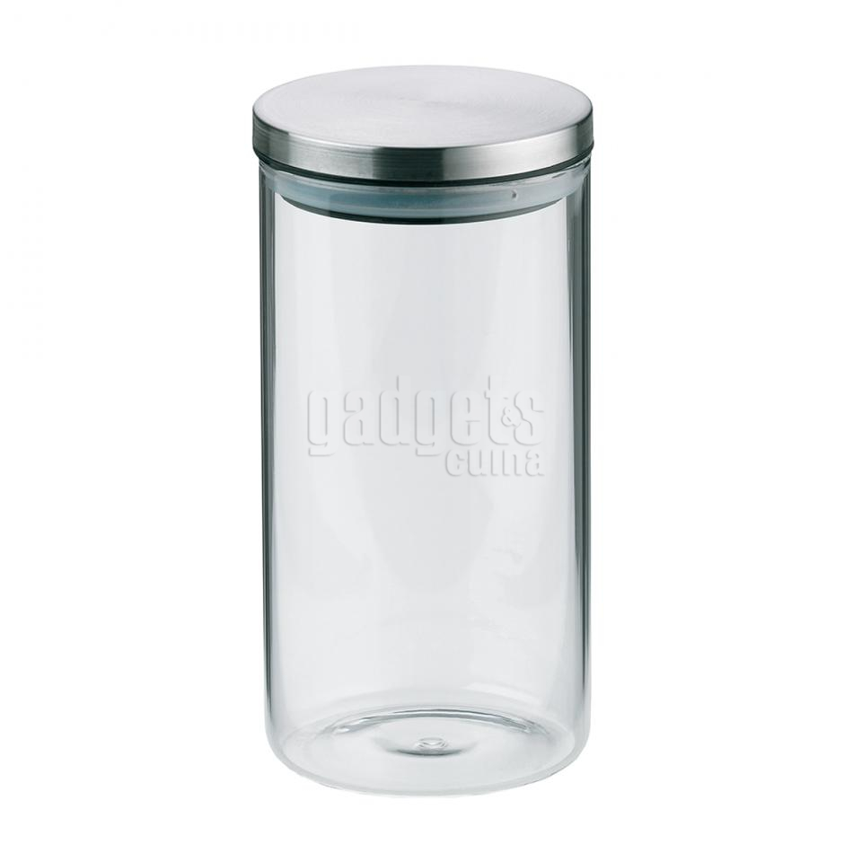Bote de cocina cristal borosilicato tapa acero | Gadgets & Cuina