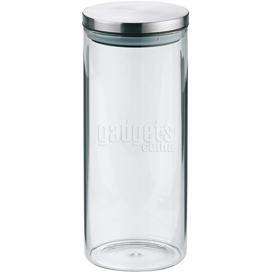 Bote de cocina cristal borosilicato tapa acero | Gadgets & Cuina