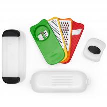 Set espirales, mandolina y Rallador Oxo en caja