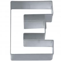 Tallador galetes lletra "E" 6,5 cm