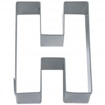 Cortador galletas letra "H" 6,5 cm