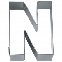 Cortador galletas letra "N" 6,5 cm