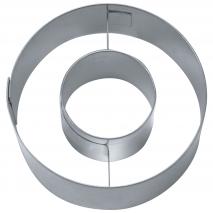 Tallador galetes lletra "O" 6,5 cm