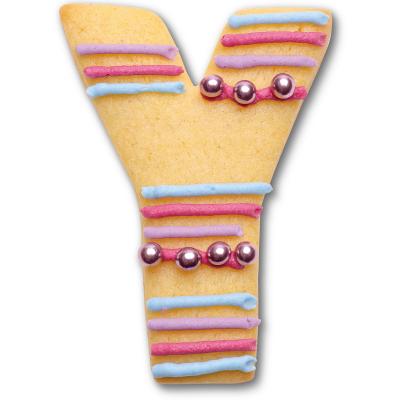 Cortador galletas letra 